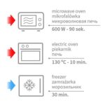 Грілочка з кісточок вишні та ароматом лаванди 13х16 см. BabyOno - Зображення 8