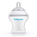 Пляшечка для годування антиколікова BabyOno Natural nursing 180 мл, повільний потік 0м+ - Зображення 2