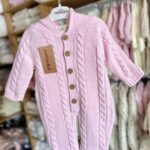 В'язаний комбінезон з утепленням
