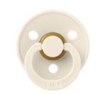 Соска пустушка BIBS Colour Latex Round (кругла) – Ivory
